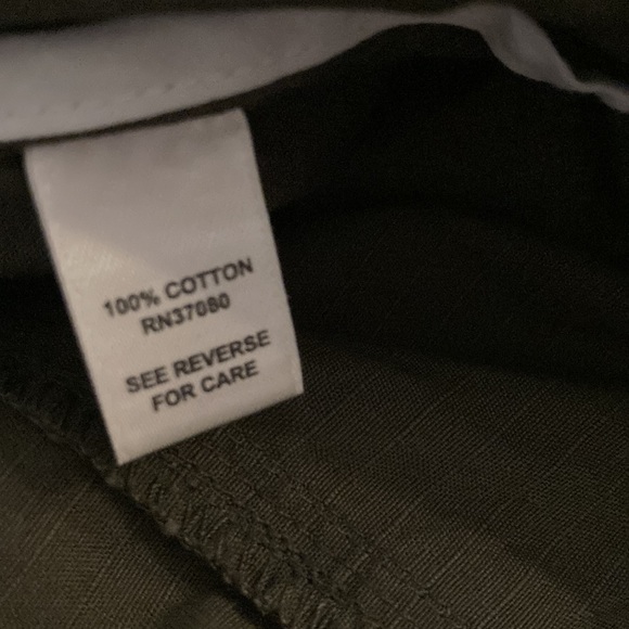 Cato woman military green capris 18w - Picture 9 of 11